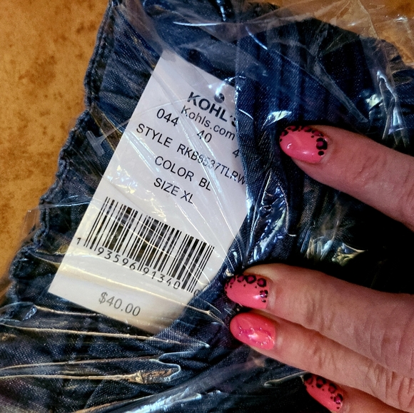 👀50% OFF💙 NWT‼️ Rewind brand Paperbag Waist Belted Skirt (Juniors) - Picture 7 of 8